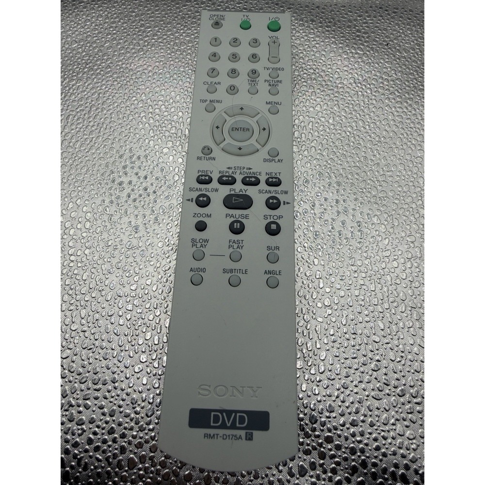 Genuine SONY RMT-D175A Remote Control For DVD Player DVP-NS41P, DVP-NS67P